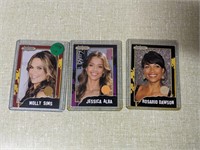 Jessica Alba, Molly Sims, R. Dawson Swatch Cards