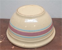 Pink/blue banded batter bowl