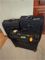 Three Pc Set Of Luggage