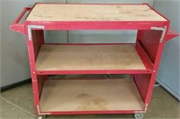 Rolling Tool Caddy With Electric Supply 44x18 x 36