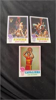 1973-74 topps basketball lot Jerry, Lucas,