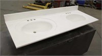 60" Double Sink