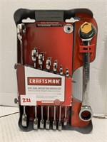 Craftsman 8pc Dual Ratcheting Wrench Set MM