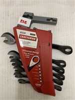 Craftsman 7Pc Universal Wrench Set MM