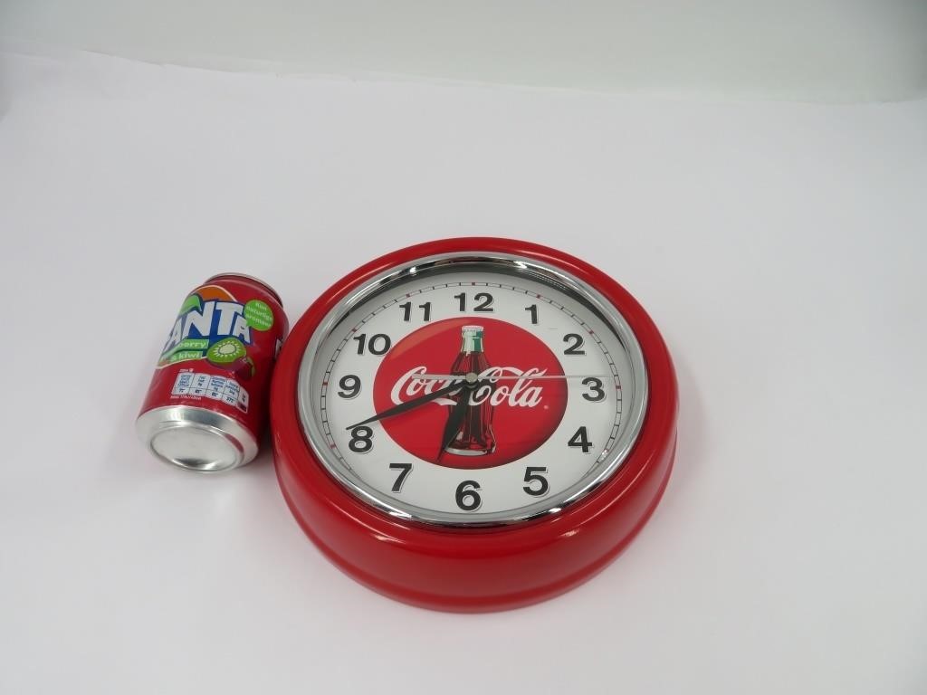 Horloge vintage Coca-Cola