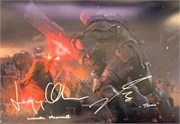 Autograph Signed Avengers Poster