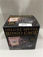 Deluxe Metal Bingo Cage Game