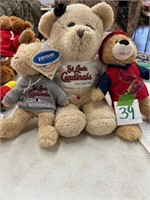 Cardinals teddy bears