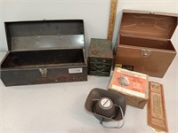 Realistic PA speaker, vtg thermometer & more