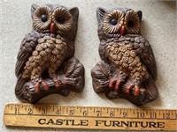 Vintage Owl Hangings