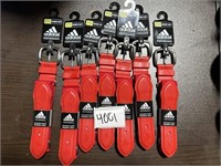Lot of 10 adidas youth sized red adjustable