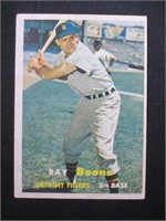 1957 TOPPS #102 RAY BOONE DETROIT TIGERS