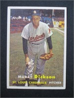 1957 TOPPS #71 MURRY DICKSON CARDINALS