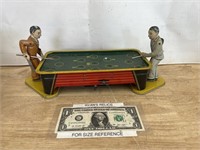 Vintage Ranger Tin litho wind up toy billiards