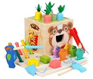 Ccinnoe 8 in 1 Montessori Toys for Baby