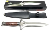 Novelty Stainless knife with sheath and box,