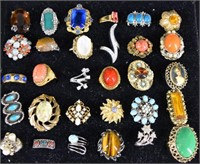 Group Of 30 Fashion Rings