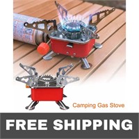 NEW Camping Gas Stove Mini Big Power Heater Gas
