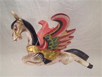 Balinese Flying Pegasus Mobile Carved Wood