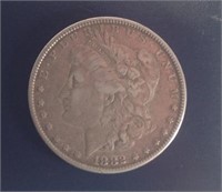 1882-p Morgan Silver Dollar