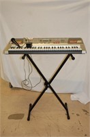 Casio LK-94TV Electronic Piano W/ Stand & Mic