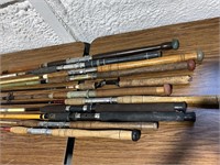 Lot Of 11 Used Fishing Poles / Eagle Claw + More