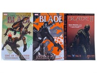 3 Marvel Trade Paperbacks Blade