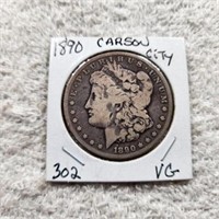 1890 Carson City Morgan Dollar