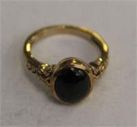 Thai Black Spinel Ring