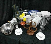 Cups, Glasses, Plates, Pitcher, & More U4C