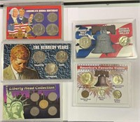 (5) US Coin Sets