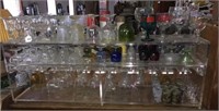 Large Variety of Glass Drinking Vessels