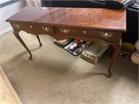 American Drew sofa table.