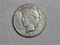 1923-S Peace Silver Dollar VG