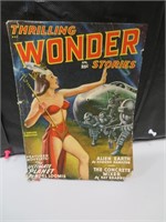 April 1949 Thrilling Wonder Stories Magazine