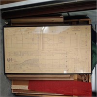 Framed Plane Blueprints