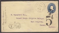 Washington & Charleston RPO on Attractive Postal S