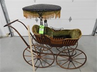 Victorian baby carriage