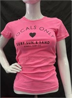 O’Neill Women’s Pink Cotton T-Shirt Size XS