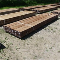 72 pcs. 1" x 8" x 12' PRESSURE TREATED LUMBER