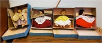 (4) Vintage Madame Alexander Dolls In Boxes