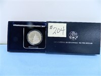 1994 U.S. Capitol Bicentennial Silver Dollar,