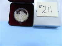 1990 Canadian Silver Dollar Proof