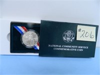 1996 National Comm. Serv. Comm. UNC Silver Dollar