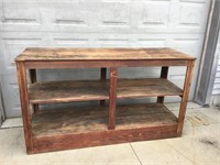Country Store Display Counter
