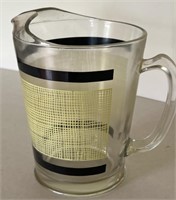 Mid century water pitcher