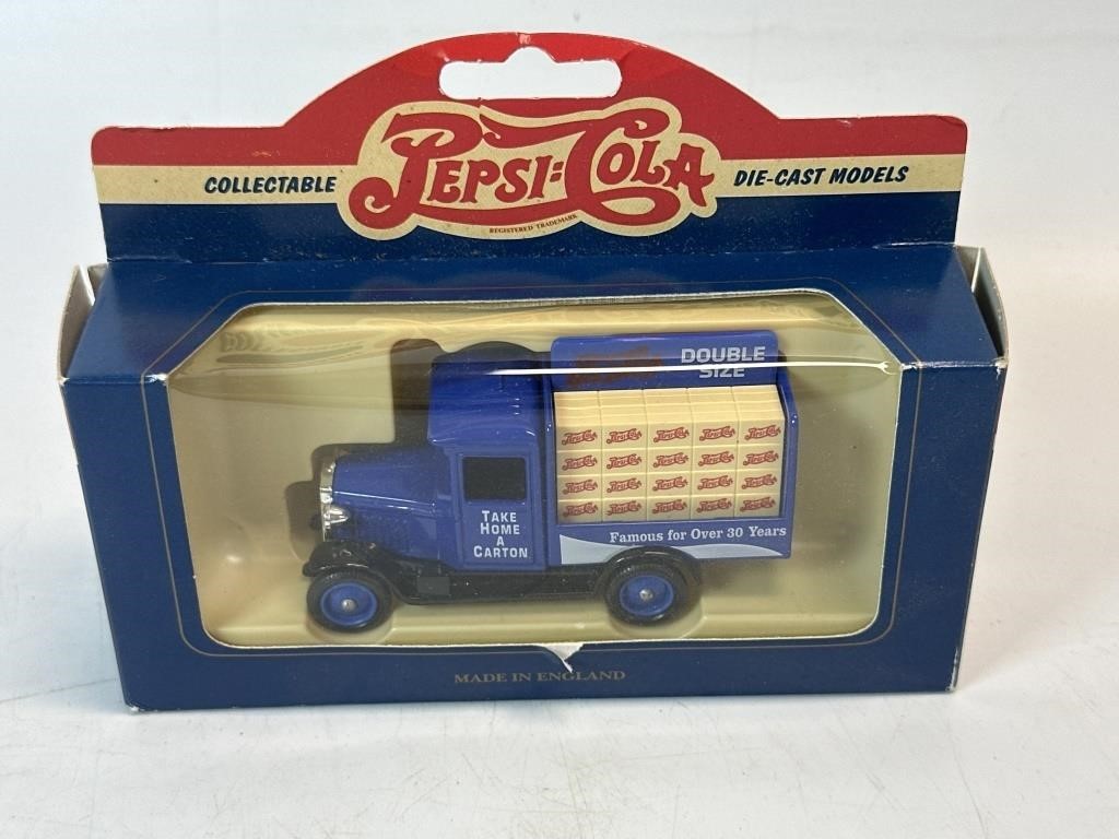 Die Cast Pepsi Collectible in Blister Pack