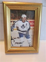 SIGNED FRAMED TORONTO MAPLE HOCKEY PICTURE