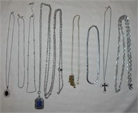 8 Necklaces- (5) Sarah Coventry Necklace-66" and