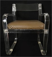 Modern Acrylic arm chair